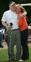 Golf day 2008 Ron Farmer (with Cecelia McCissock-CCFPA)