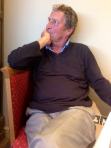 Mick Kearns in pensive mood at the prize presentations